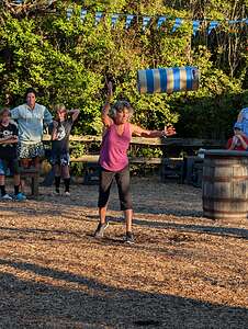 Keg Throwing